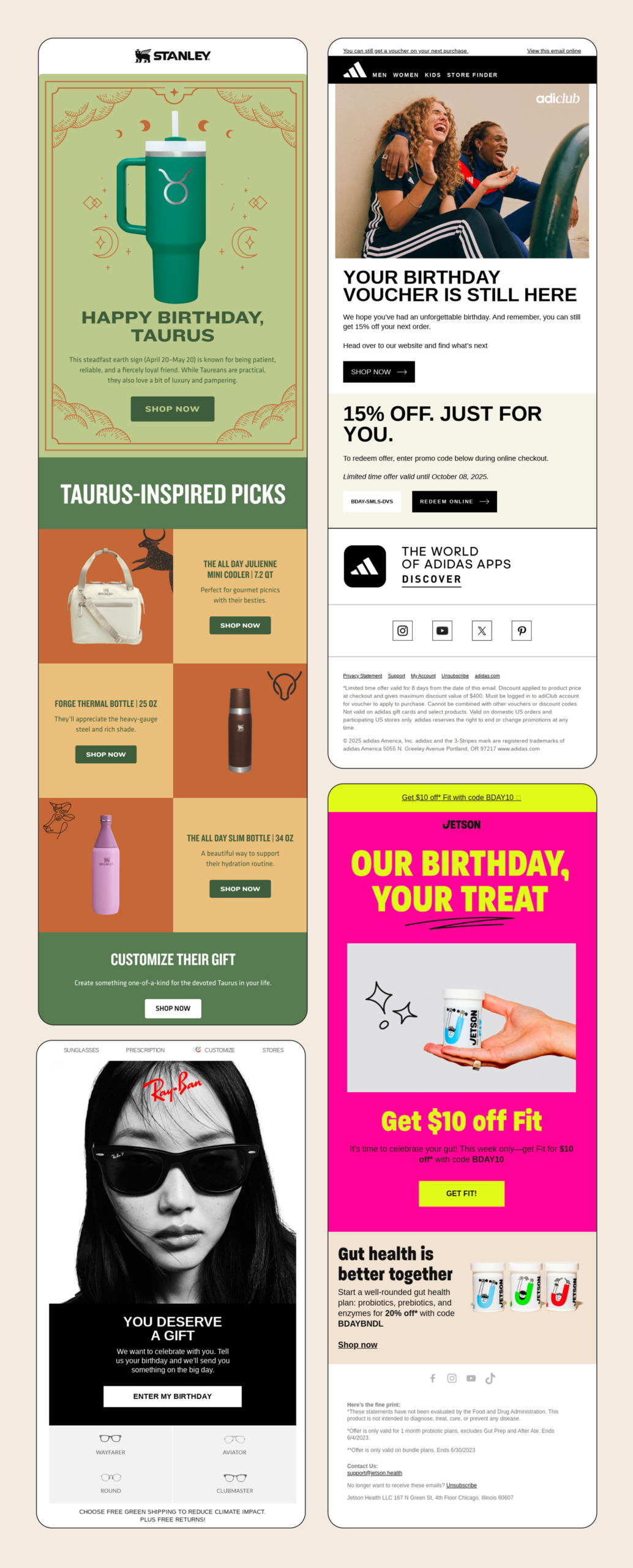 Birthday and Loyalty Flow Example